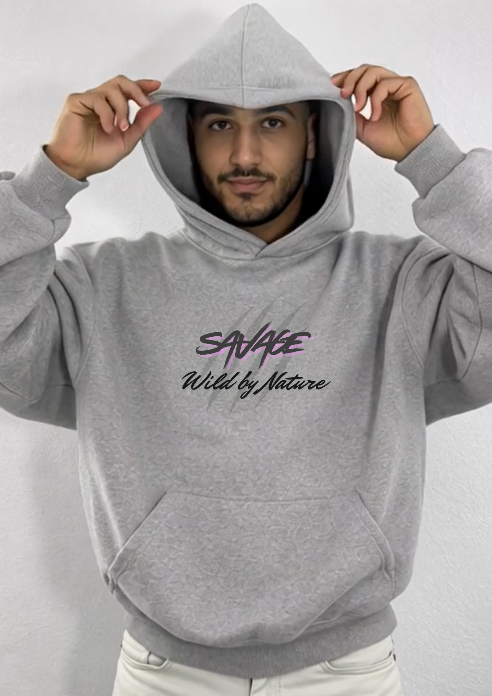 HOODIE OVERSIZED UNISEX - COLLECTION DISTINGO SAVAGE 2026