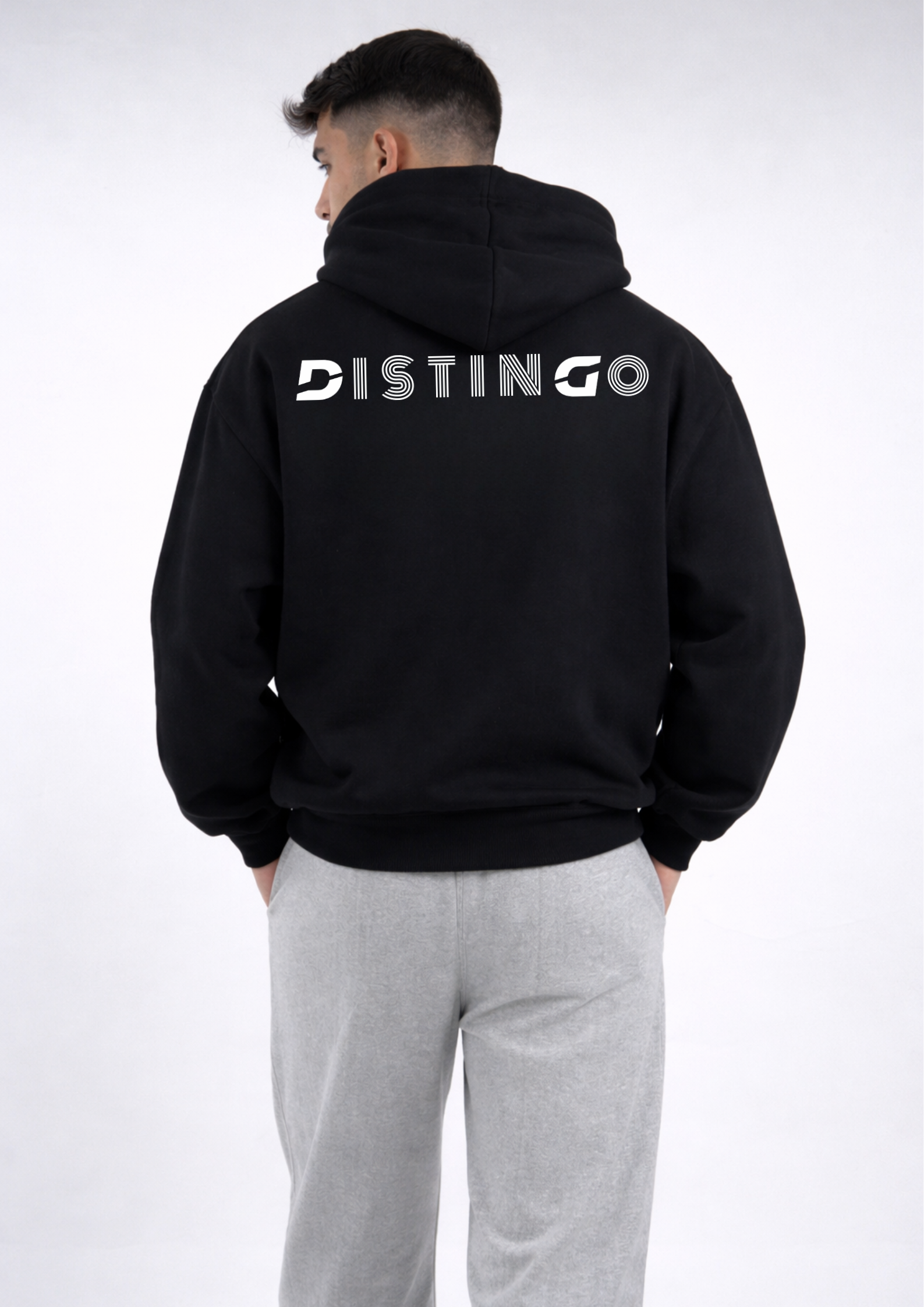 HOODIE OVERSIZED UNISEX - COLLECTION DISTINGO ATTITUDE 2026