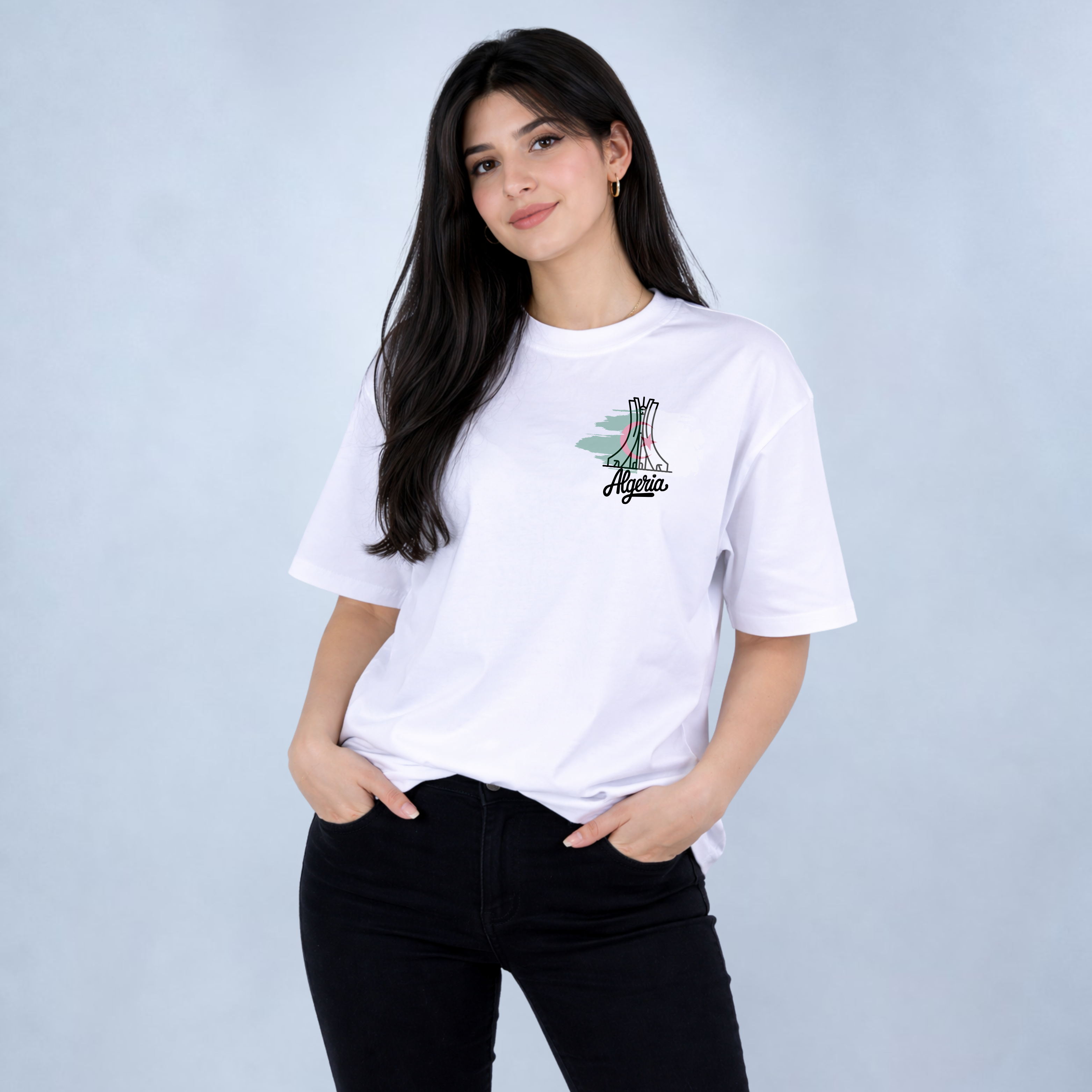 T-Shirt Oversized “ALGERIA”