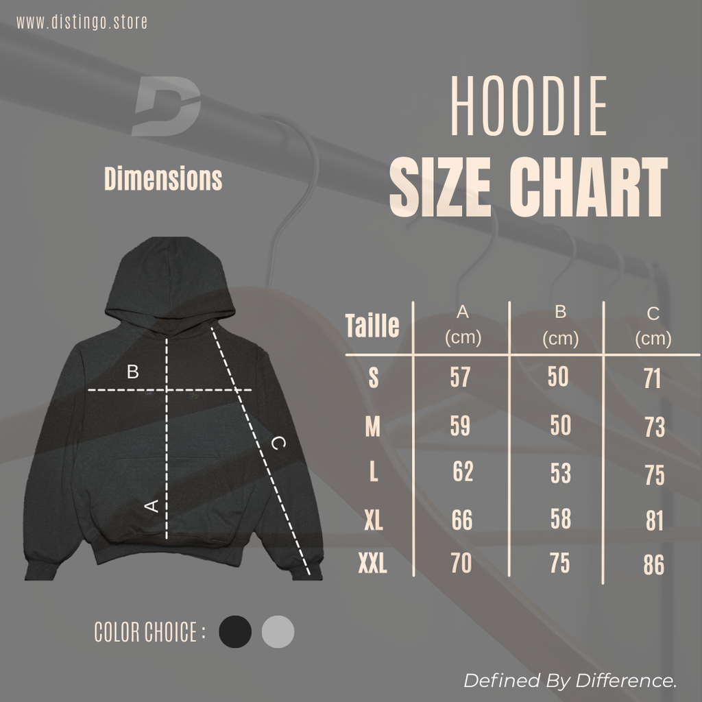 HOODIE OVERSIZED UNISEX - COLLECTION DISTINGO SAVAGE 2026