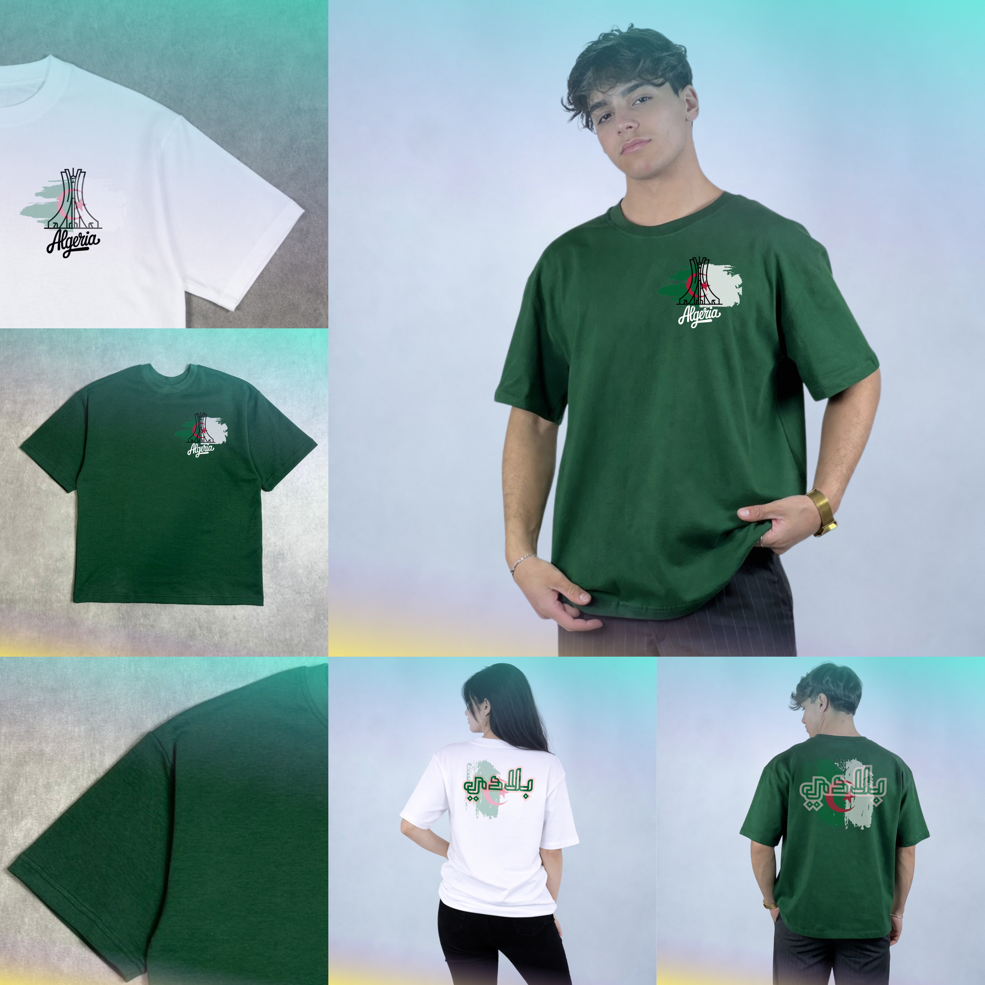 T-Shirt Oversized “ALGERIA”